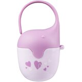 BabyOno Kutijica za dudu Elephant, roza | Shoptok.si