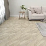 daske 55 pcs Bež 5,11 m² PVC