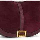 Lancel Torbice za na ramo CELESTE DE M SADDLE BAG Vijolična | Shoptok.si