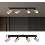  Immax NEO 08303L - Stropna spot svetiljka PUNTO 4xGU10/9W/230V u roze-zlatnoj boji | Eponuda.com