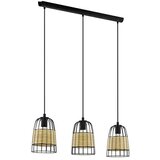 Eglo Anwick Visilica (180 W, D x Š x V: 88 x 18 x 110 cm, Crno-smeđe, E27) | shoptok.hr
