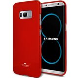  Gumijasti / gel etui Mercury Jelly Case za Samsung Galaxy S8 - rdeči Cene