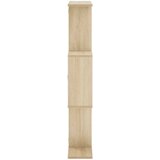  Zidna polica Hrast sonoma 72 x 17 x 105 cm prerađeno drvo | shoptok.hr