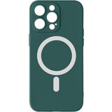 AVIZAR Ovitek MagSafe za iPhone 15 Pro Max, Soft Touch, Fast Mag Cover Series - temno zelen, (21136461) Cene