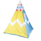  Igralni šotor z ropotuljicami, 110 cm - model pisane pike | Shoptok.si