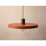 Micadoni Opečnato oranžna kovinska viseča svetilka ø 40 cm Ori – | Shoptok.si