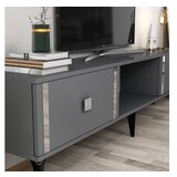 Hanah home tv polica doruk anthracite silver