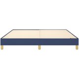  Okvir za krevet s oprugom plavi 180x200 cm od tkanine | Eponuda.com