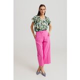 Legendww šarena ženska bluza sa kratkim rukavima i v-izrezom 4453-9711-33 | ePonuda.com