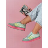 DStreet Sneakersy damskie MOTIONA niebieskie | shoptok.hr