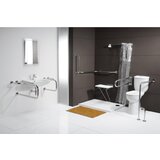 Sapho Zidna ručka za kupaonicu od nehrđajućeg čelika 52 cm Handicap Left – | shoptok.hr