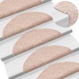 vidaXL Samolepilne preproge za stopnice 5 kosov rjave 56x17x3 cm Cene