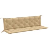  The Living Store Blazina za vrtno klop 2 kosa melanž bež 200x50x7 cm blago - Blazina Za Vrtno Klop, (21461875) | Shoptok.si