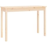 Maison Chic konzolna miza - miza ob steni 110x40x75 cm trdna borovina, (21786478) | Shoptok.si