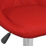  Barski stolci od umjetne kože 2 kom crveni | shoptok.hr