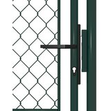  Vrtna vrata Čelik 100x150 cm Zelena | shoptok.hr