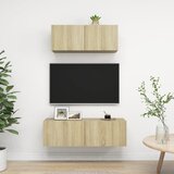 The Living Store Komplet TV omaric 2-delni sonoma hrast inženirski les - Komplet TV Omaric, (21374600) Cene
