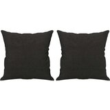  3-dijelni set sofa s jastucima crni od mikrovlakana | shoptok.hr