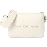 Calvin Klein Jeans Torba za na rame boja devine dlake (camel) / ecru/prljavo bijela