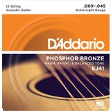 Daddario EJ41 09-45 žice za 12-sterac Cijene