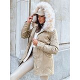 DStreet Kurtka zimowa damska parka GARNET beżowa Cijene