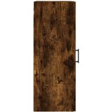 vidaXL Stenska omarica dimljeni hrast 34,5x34x90 cm | Shoptok.si