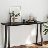 vidaXL Stolna ploča tamnosmeđa 140x60x(2-4) cm obrađena hrastovina | shoptok.hr