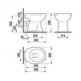 Jika Wc šolja JIKA PRO baltik (8227460000001) | Eponuda.com