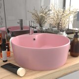 The Living Store Razkošen umivalnik mat roza 36x13 cm keramičen - Razkošen Umivalnik, (21750078) | Shoptok.si
