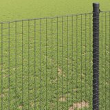  Zavarena žičana ograda 1000 x 60 cm Siva | shoptok.hr