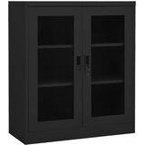  Uredski ormarić antracit 90 x 40 x 105 cm čelični | shoptok.hr