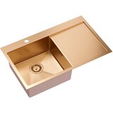 Quadron jekleno pomivalno korito russel 111 copper Cene