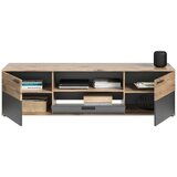 MID.YOU Nizka Omarica Mason, Siva, Barva Hrasta | Shoptok.si