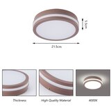  Brilagi - LED spoljna plafonska svetiljka BENE LED/18W/230V fi 21,5 cm braon IP54 | Eponuda.com