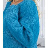 Pri Fluffy sweater knit dress neckline FUZZYVIBE | shoptok.hr