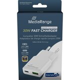 Mediarange Polnilec mrma125 30W 2-port USB-A/USB-C, (5000554237) Cene