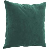 vidaXL Sedežna garnitura 2-delna z vzglavniki temno zelen žamet | Shoptok.si