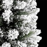 vidaXL Umjetno božićno drvce Bijelo 180 cm PVC i Metal i Plastika | shoptok.hr