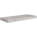 Maison Chic Stenska polica - Viseča Polica betonsko siva 60x23,5x3,8 cm MDF, (21784592) Cene