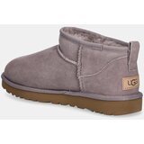 Ugg Škornji W CLASSIC ULTRA MINI Vijolična | Shoptok.si