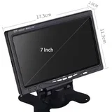 lcd tft monitor 7 inča za video nadzor, rikverc kamere i multimediju