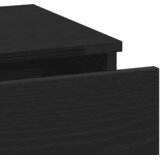  Noćni ormar Crni hrast 40 x 35 x 65 cm Konstruirano drvo | shoptok.hr