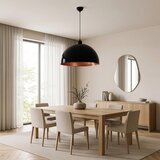 Brilagi LED luster na sajli METALO 1xE27/40W/230V prečnik 60 cm crna/bakarna | Eponuda.com