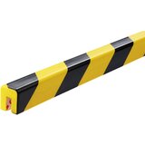 Durable Profil za zaščito robov, tip E8, profil 1 m, oglata izvedba, ŠxV 25 x 30 mm, rumene / črne barve | Shoptok.si