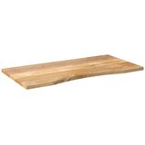  Ploča za radni stol zaobljena 110x50x2,5 cm od drva manga | shoptok.hr