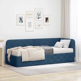  Kutni okvir kreveta Plava 80 x 200 cm tkanina | shoptok.hr