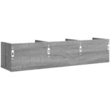  Zidni ormarići 2 kom siva sonome 75x18x16,5cm konstruirano drvo | shoptok.hr