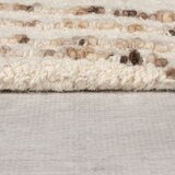 Flair Rugs Rjava/kremno bela volnena preproga 80x150 cm Abstract Swirl – | Shoptok.si