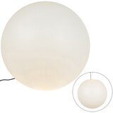 QAZQA Moderna zunanja svetilka bela 77 cm IP65 - Nura Cene