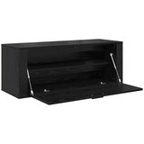 vidaXL Ormar za cipele Crni hrast 100 x 35 x 38 cm Konstruirano drvo | shoptok.hr